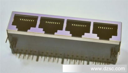 特價(jià)供應(yīng) RJ45 1-4口連接器與水晶頭，助力網(wǎng)絡(luò)部署降本增效